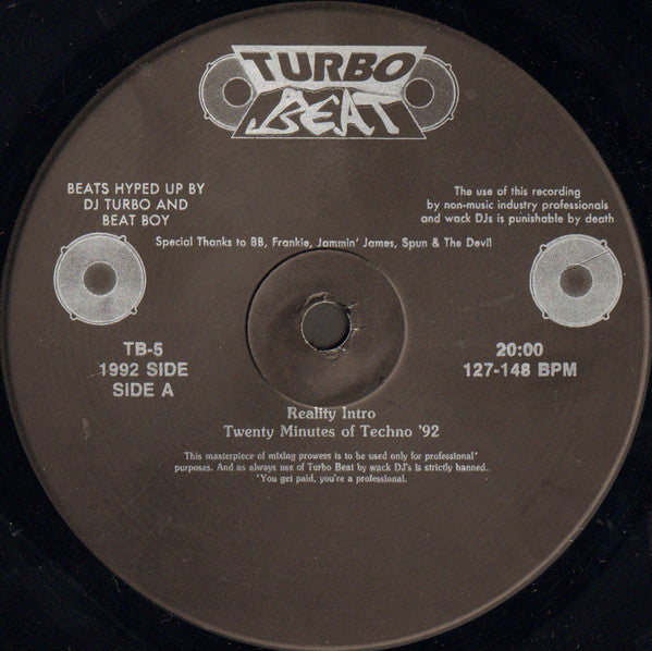 DJ Turbo (3) And Beat Boy (3) : Turbo Beat #5 (12", P/Mixed)