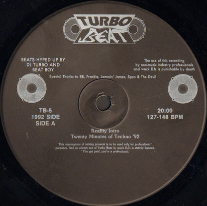DJ Turbo (3) And Beat Boy (3) : Turbo Beat #5 (12", P/Mixed)