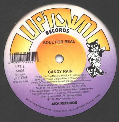 Soul For Real : Candy Rain (12")