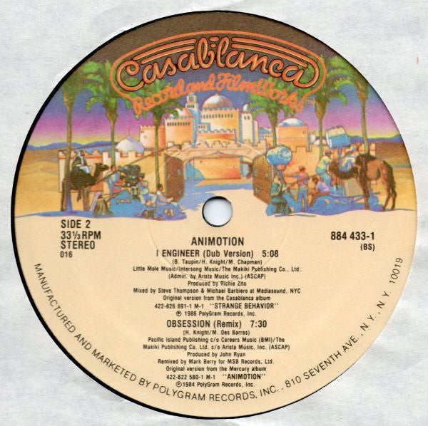 Animotion : I Engineer (12")