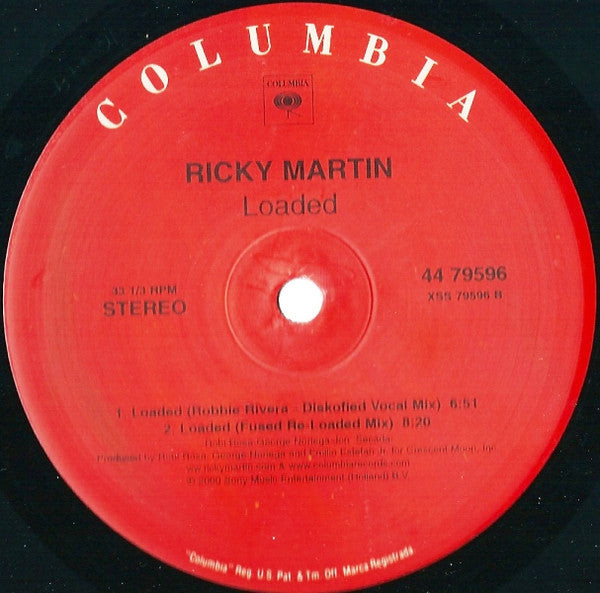 Ricky Martin : Loaded (12")