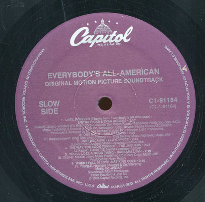 Various : Everybody's All-American (Original Motion Picture Soundtrack) (LP, Comp)