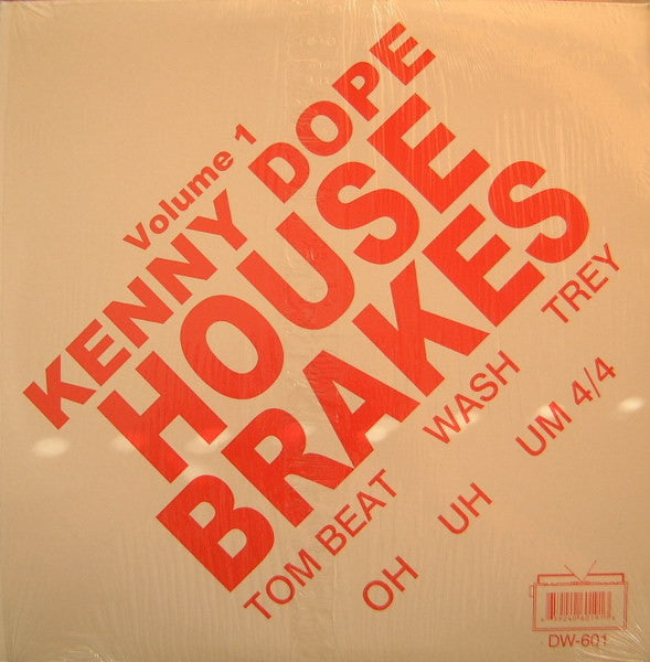Kenny Dope* : House Brakes Vol. 1 (12")