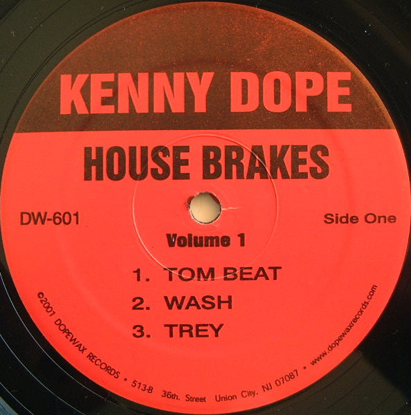 Kenny Dope* : House Brakes Vol. 1 (12")