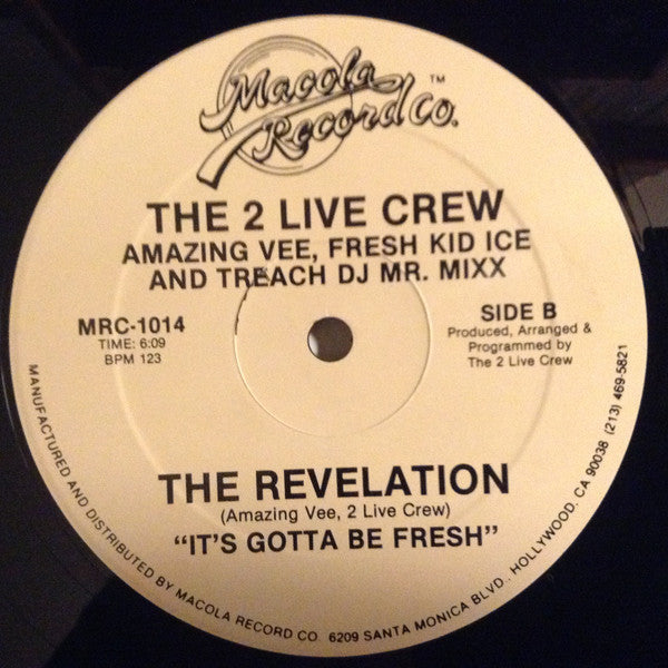 The 2 Live Crew : What I Like / The Revelation (12")