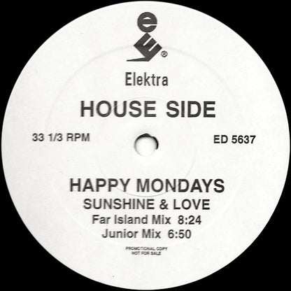 Happy Mondays : Sunshine & Love (12", Promo)