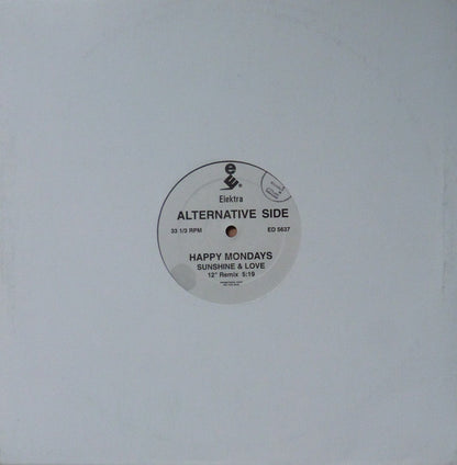 Happy Mondays : Sunshine & Love (12", Promo)