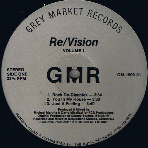 Re/Vision : Volume 1 (12")
