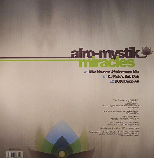 Afro-Mystik : Miracles (Remixes) (12")