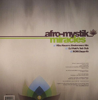 Afro-Mystik : Miracles (Remixes) (12")