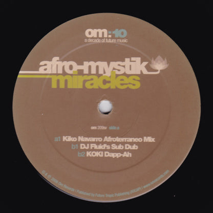 Afro-Mystik : Miracles (Remixes) (12")