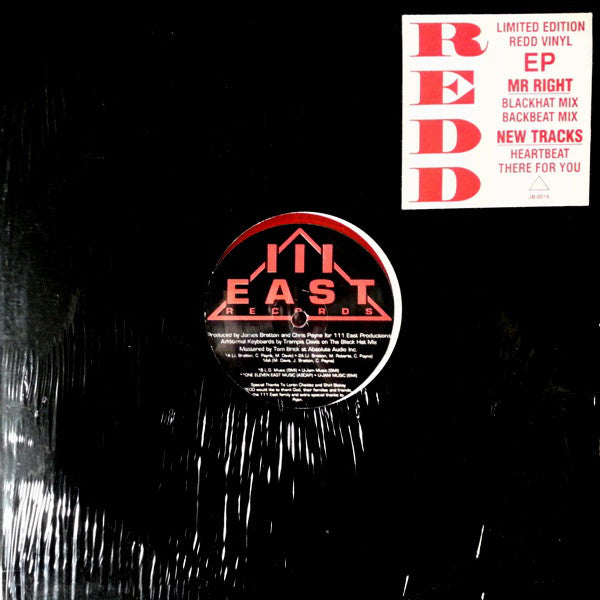 Redd : Redd EP (12", EP, Ltd, Red)