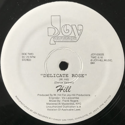 Hill* : Delicate Rose (12")