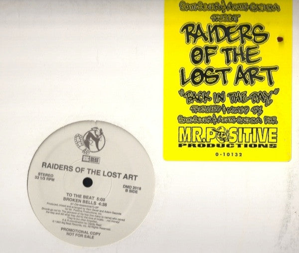 Raiders Of The Lost Art* : Back In The Day (12", Promo)