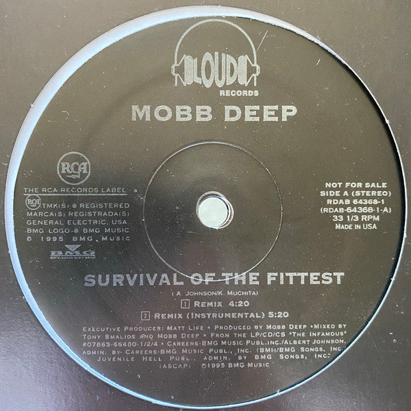 Mobb Deep : Survival Of The Fittest (Remix) (12", Promo)