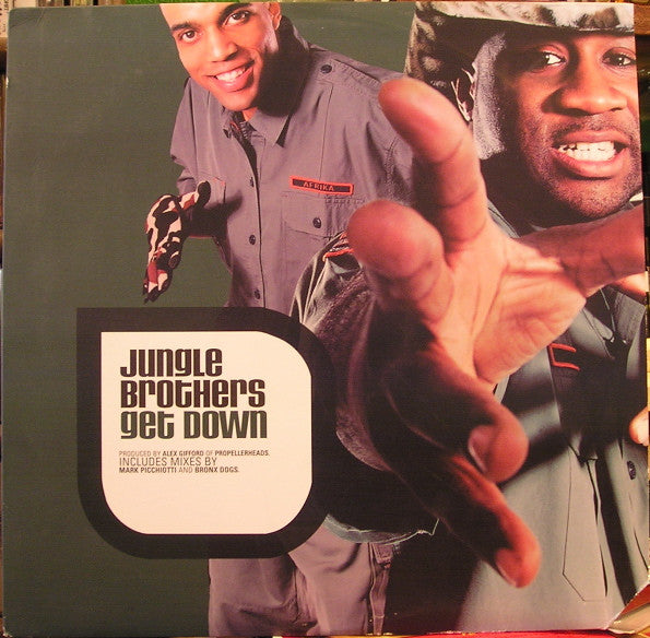 Jungle Brothers : Get Down (12", Single)