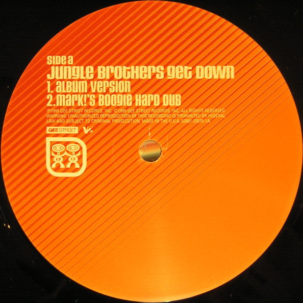 Jungle Brothers : Get Down (12", Single)
