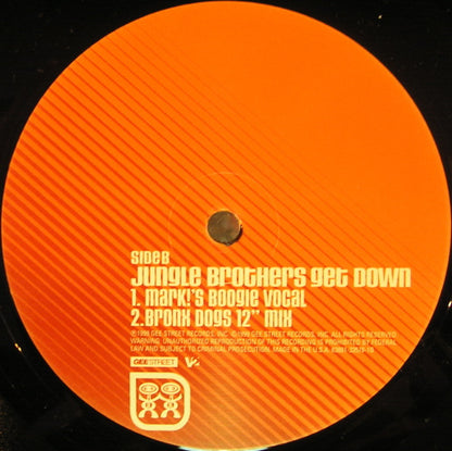 Jungle Brothers : Get Down (12", Single)
