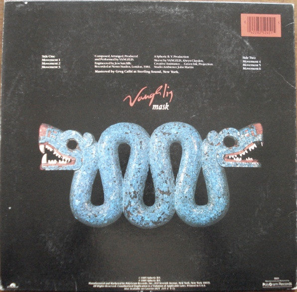 Vangelis : Mask (LP, Album, Hau)