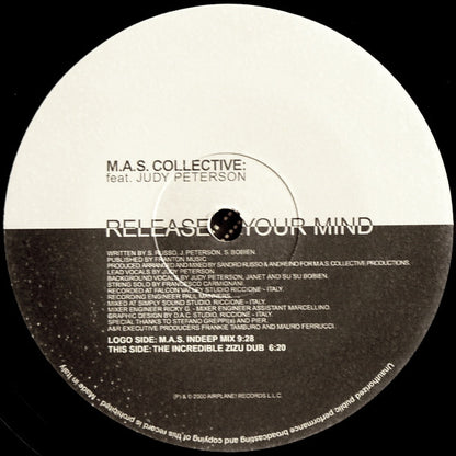M.A.S. Collective Feat. Judy Peterson : Release Your Mind (12")