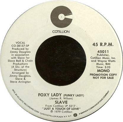 Slave : Foxy Lady (Funky Lady) (7", Mono, Promo, Spe)