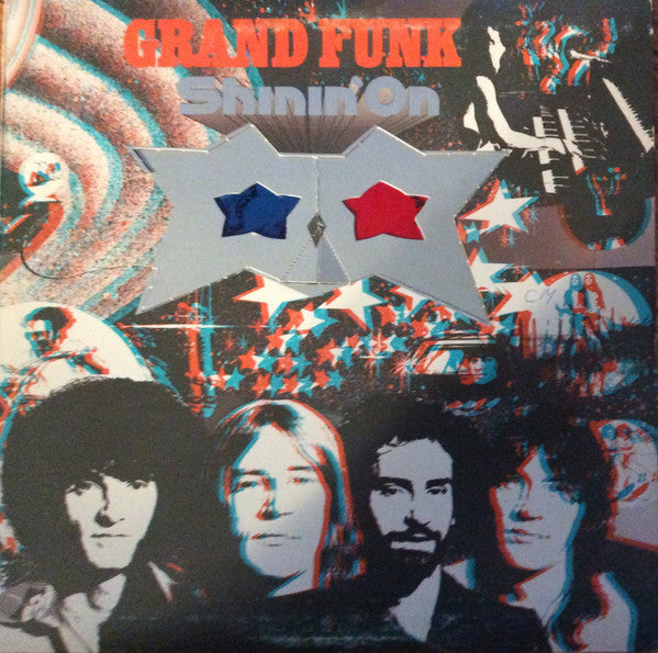 Grand Funk Railroad : Shinin' On (LP, Album, Club)