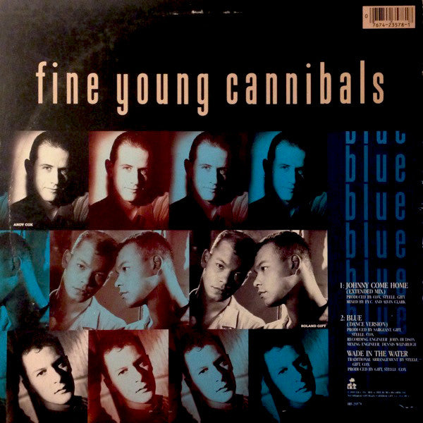 Fine Young Cannibals : Johnny Come Home (Extended Mix) (12", Gol)