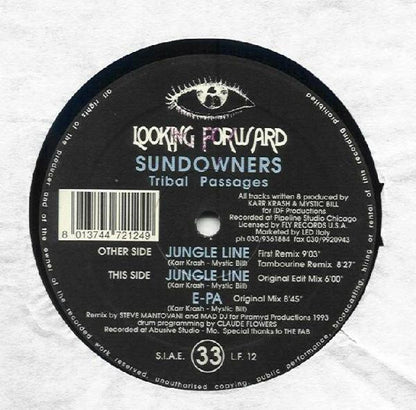Sundowners : Tribal Passages (12")