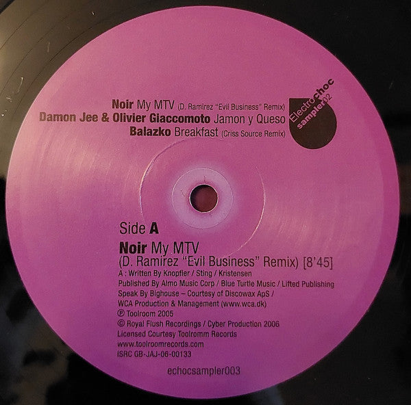Various : Electrochoc Sampler03 (12", Smplr)
