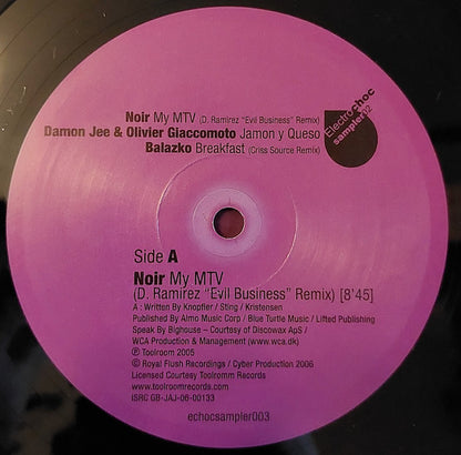 Various : Electrochoc Sampler03 (12", Smplr)