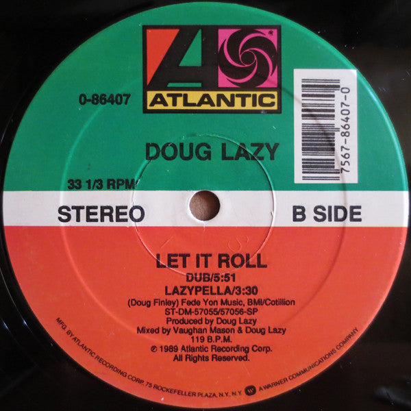 Doug Lazy : Let It Roll (12")