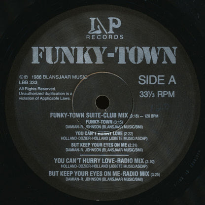 Funky-Town : Funky-Town Suite (12", Single, TP)