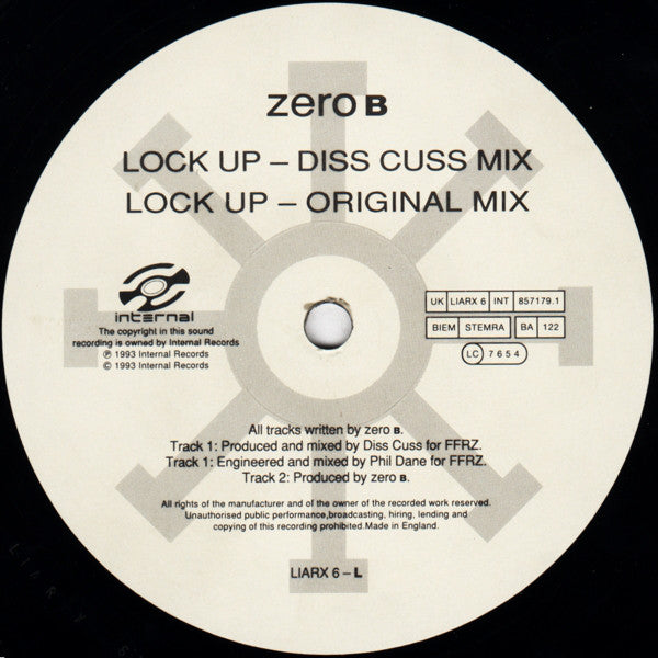 Zero B : Reconnection EP (12", EP)