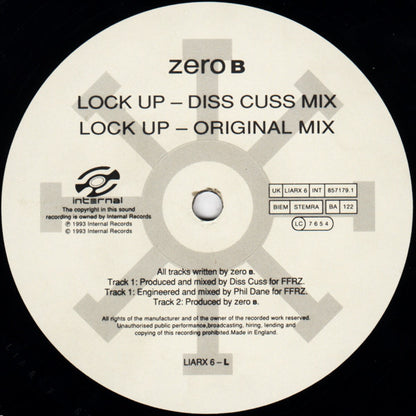 Zero B : Reconnection EP (12", EP)