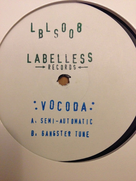 DJ Vocoda : Semi-Automatic / Gangster Tune (12", Single)