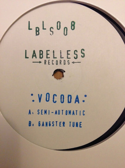 DJ Vocoda : Semi-Automatic / Gangster Tune (12", Single)