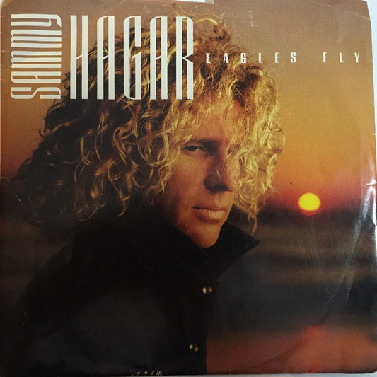 Sammy Hagar : Eagles Fly / Hands And Knees (7", Single, Pic)