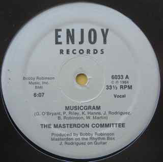 The Masterdon Committee : Musicgram (12")