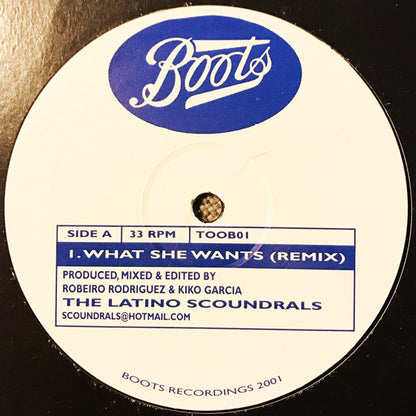 Latino Scoundrals : What She Wants (12")