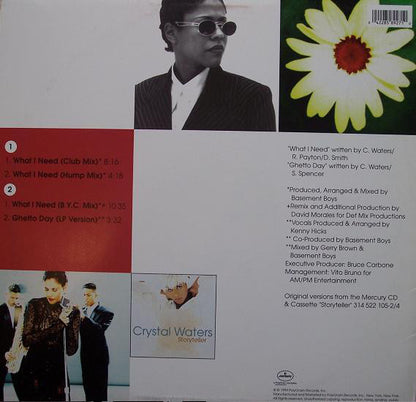 Crystal Waters : What I Need (12")