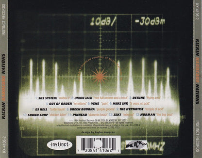 Various : Kickin Hardcore Nations (CD, Comp)