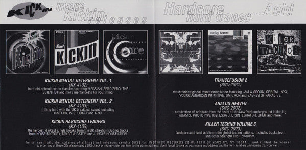 Various : Kickin Hardcore Nations (CD, Comp)