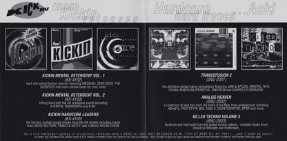 Various : Kickin Hardcore Nations (CD, Comp)