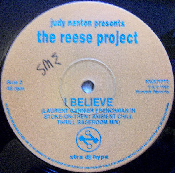 Judy Nanton Presents The Reese Project : I Believe (12", Promo)