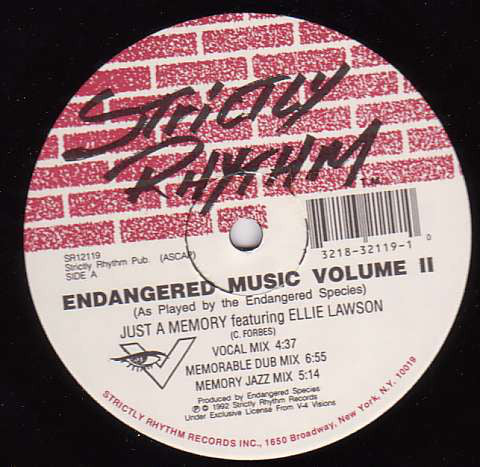 The Endangered Species* : Endangered Music Volume II (12")