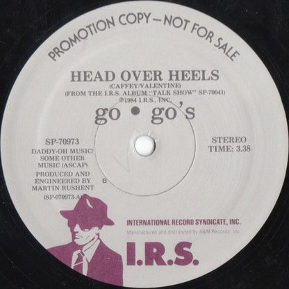 Go-Go's : Head Over Heels (12", Promo)