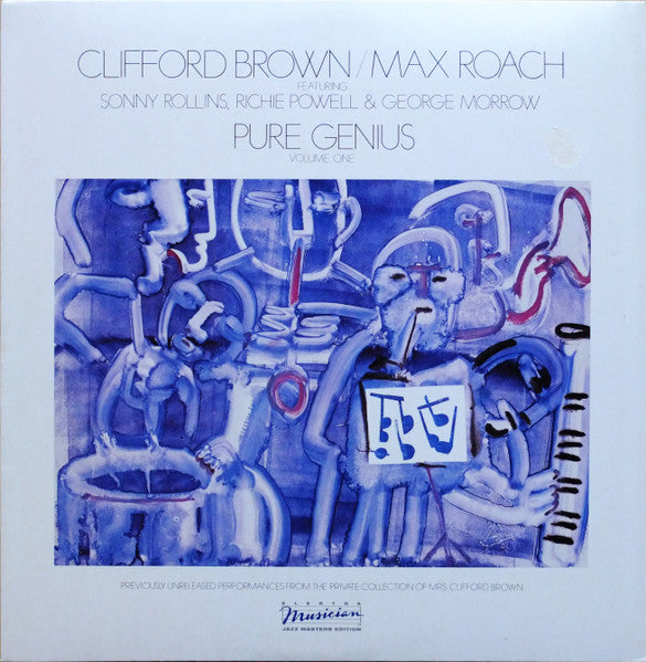 Clifford Brown/Max Roach* Featuring Sonny Rollins, Richie Powell & George Morrow : Pure Genius (Volume One) (LP, Album, Promo, SRC)
