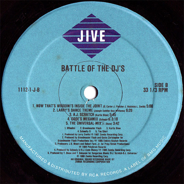 Various : Battle Of The DJ's (LP, Comp)