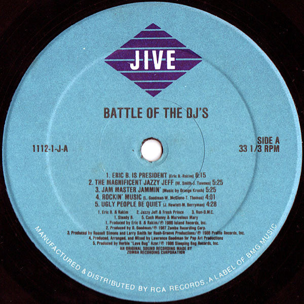 Various : Battle Of The DJ's (LP, Comp)