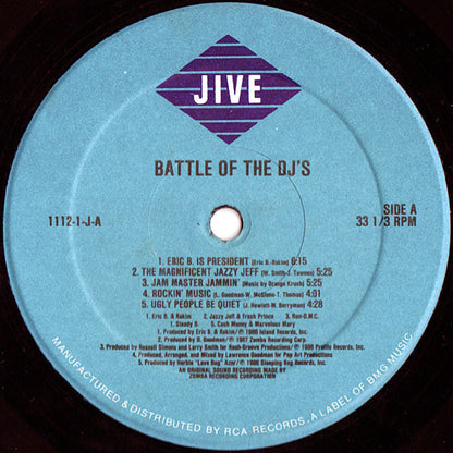 Various : Battle Of The DJ's (LP, Comp)